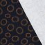 Viskose Nylon Jersey Köper Kringel - dunkelblau/rost