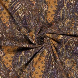 Polyesterstoff Gebürtet Paisley - FARBE