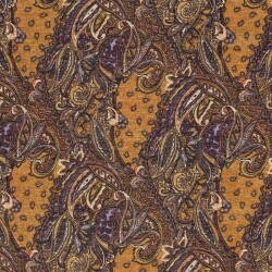 Polyesterstoff Gebürtet Paisley - FARBE
