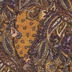Polyesterstoff Gebürtet Paisley - FARBE