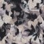 Polyester Viskose Jersey Gebürstet Blüten - silbergrau