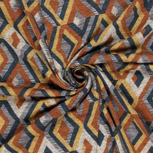 Polyesterstoff Gebürtet Abstract - FARBE