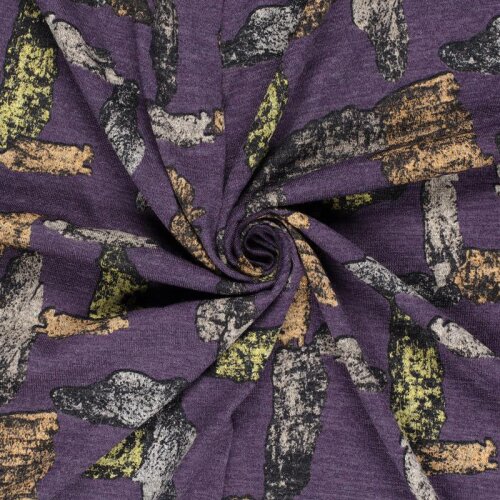 Polyesterstoff Gebürtet Abstract - FARBE