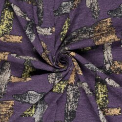 Polyesterstoff Gebürtet Abstract - FARBE