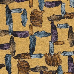 Polyesterstoff Gebürtet Abstract - FARBE