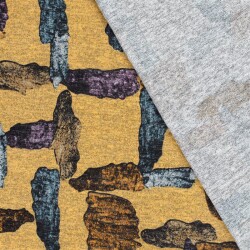 Polyesterstoff Gebürtet Abstract - FARBE