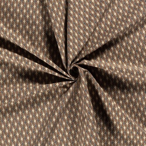 Bengaline verzierte Rauten - taupe