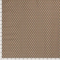Bengaline verzierte Rauten - taupe