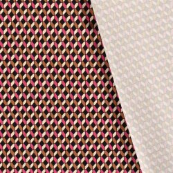 Bengaline geteilte Rauten - pink