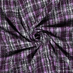Polyesterstoff Jacquard Karomuster - FARBE