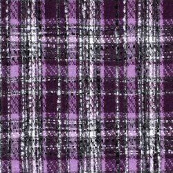 Polyesterstoff Jacquard Karomuster - FARBE
