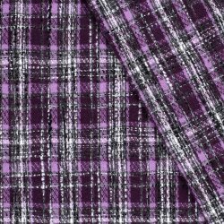 Polyesterstoff Jacquard Karomuster - FARBE