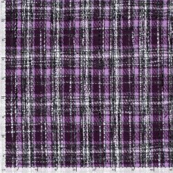 Polyesterstoff Jacquard Karomuster - FARBE