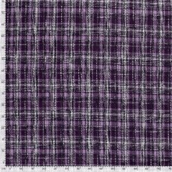 Polyesterstoff Jacquard Karomuster LINING - FARBE