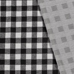 Polyesterjersey Karomuster - FARBE