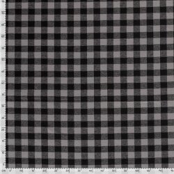 Polyesterjersey Karomuster - FARBE
