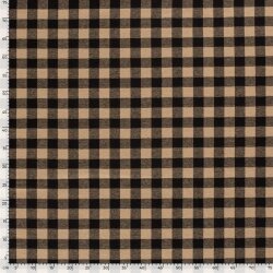Polyesterjersey Karomuster - FARBE