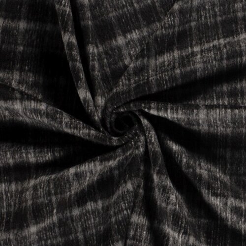 Woll Polyesterstoff Jacquard Karomuster [M]  FARBE