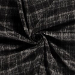 Woll Polyesterstoff Jacquard Karomuster [M]  FARBE
