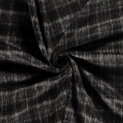 Woll Polyesterstoff Jacquard Karomuster [M]  FARBE