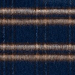 Woll Polyesterstoff Jacquard Karomuster [M]  FARBE