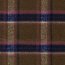 Woll Polyesterstoff Jacquard Karomuster - kamel