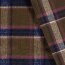 Woll Polyesterstoff Jacquard Karomuster - kamel