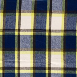 Woll Polyesterstoff Jacquard Karomuster [M]  FARBE