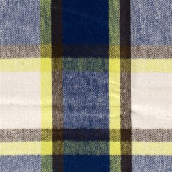Woll Polyesterstoff Jacquard Karomuster [M]  FARBE