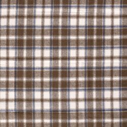 Jacquard Polyester Karomuster - taupe