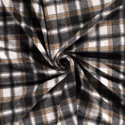 Polyesterstoff Jacquard Karomuster (EX 23) - FARBE