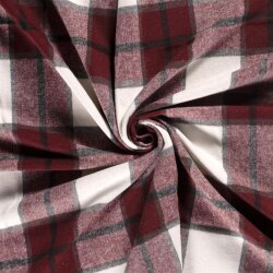 Polyesterstoff Jacquard Karomuster  FARBE