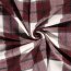Polyesterstoff Jacquard Karomuster  FARBE