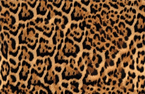 Regenjackenstoff leicht Leopardenfell - kamel