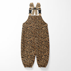 Regenjackenstoff leicht Leopardenfell - kamel