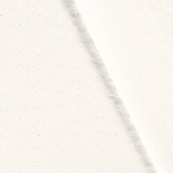 Baumwollvoile Bestickt STARS - FARBE