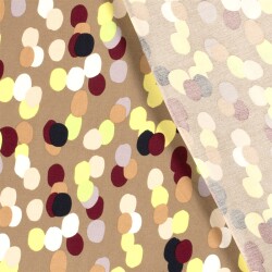 VISCOSE Köper SAND WASHED DOTS - FARBE