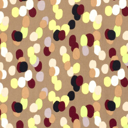 Viskose Twill SAND WASHED DOTS - FARBE