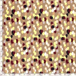 Viskose Twill SAND WASHED DOTS - FARBE
