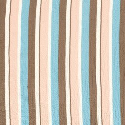Viskosestoff PRINT STRIPES - FARBE
