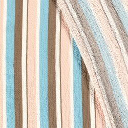 Viskosestoff PRINT STRIPES - FARBE