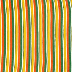 Viskosestoff PRINT STRIPES - FARBE