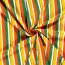 Viskosestoff PRINT STRIPES - FARBE