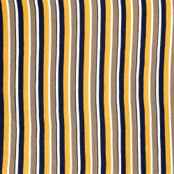 Viskosestoff PRINT STRIPES - FARBE