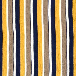 Viskosestoff PRINT STRIPES - FARBE
