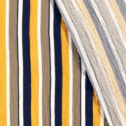 Viskosestoff PRINT STRIPES - FARBE