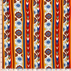 Viskosestoff PRINT ABSTRACT - FARBE