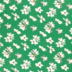 VISCOSE JERSEY Blumen - FARBE