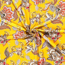VISCOSE JERSEY PAISLEY - FARBE