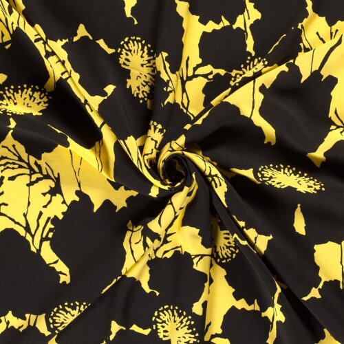 Bambus Popeline ABSTRACT - FARBE